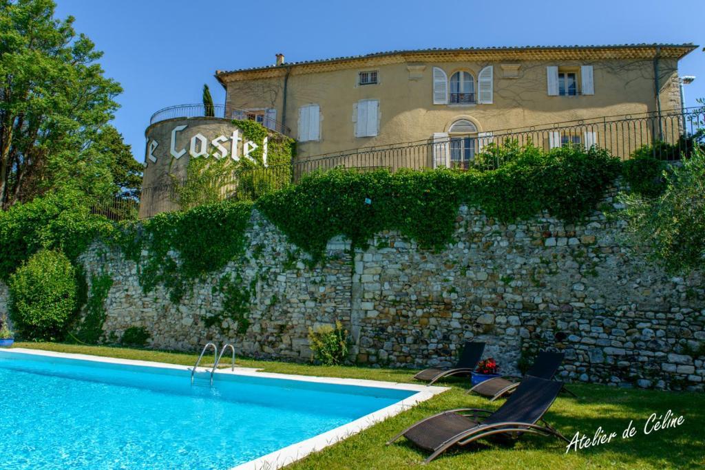 Hotel Le Castel Du Mont Boise Montboucher-sur-Jabron Zewnętrze zdjęcie
